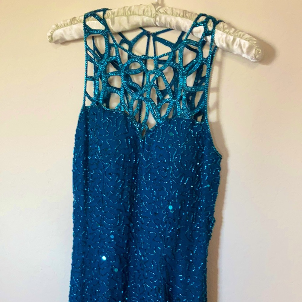 Sequin prom / wedding formal  gown by Scala